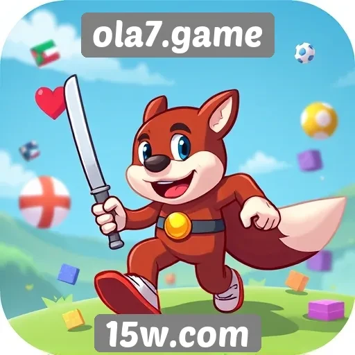 Exploração das categorias de jogos disponíveis no ola7.game